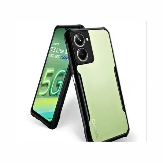 Vivo T3 Lite 5G Back Cover(Black)